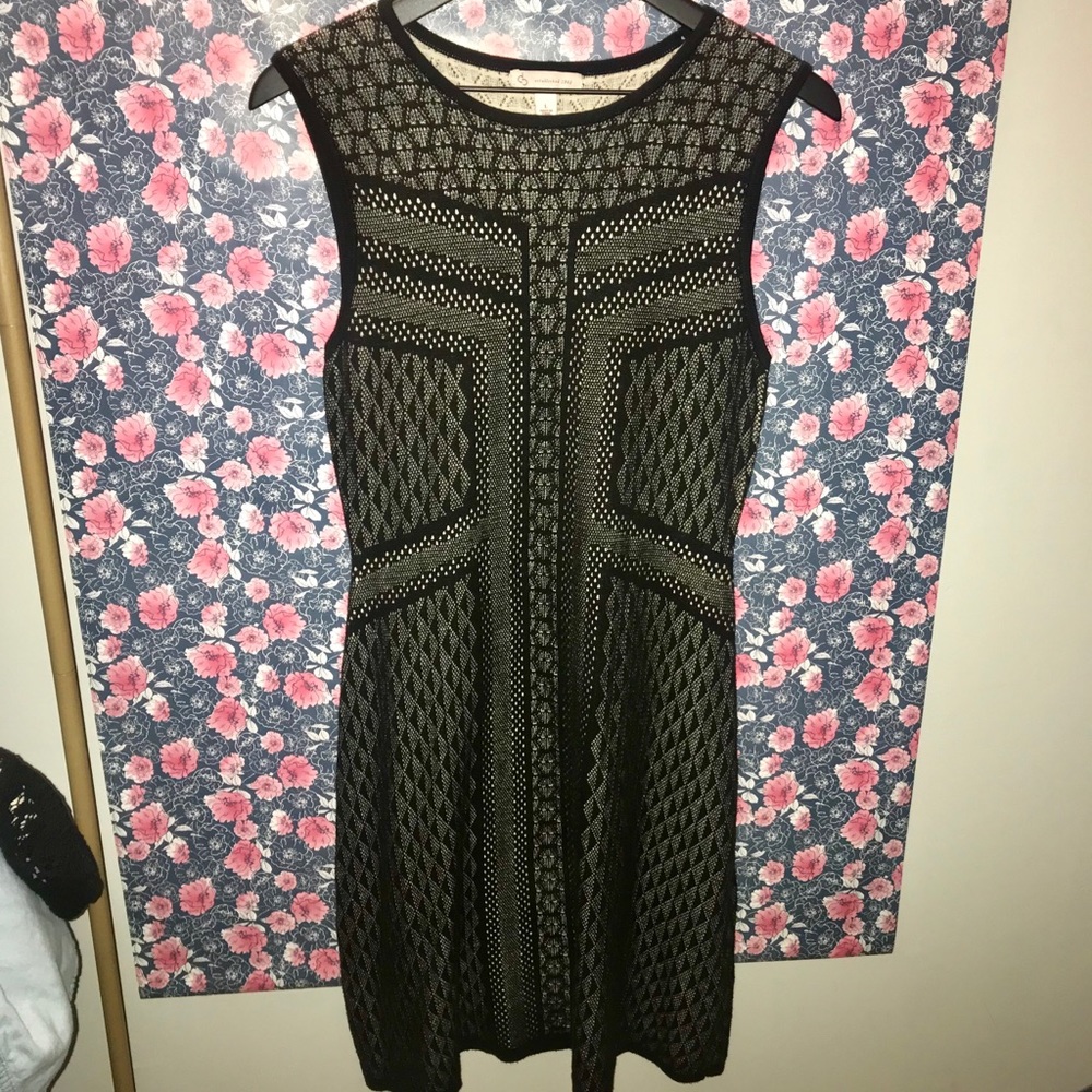 Laced black dress